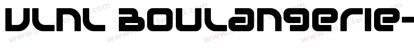 VLNL Boulangerie字体转换